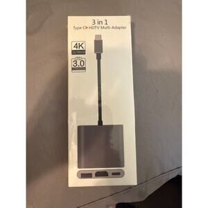HDTV Multi-Adaptor 3 in 1 Type C > HDTV